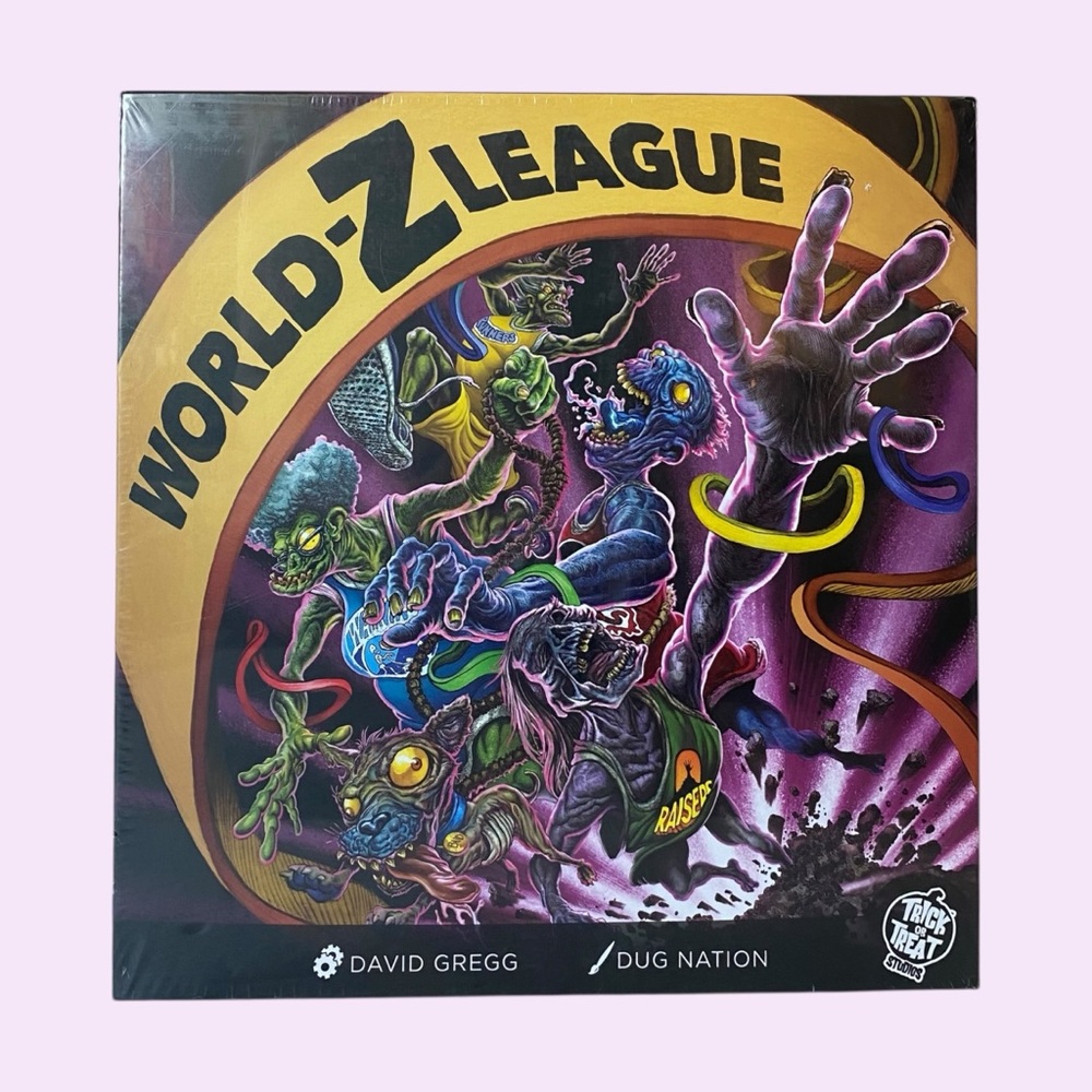 NWT World-Z League Board Game By Trick Or Treat Studios